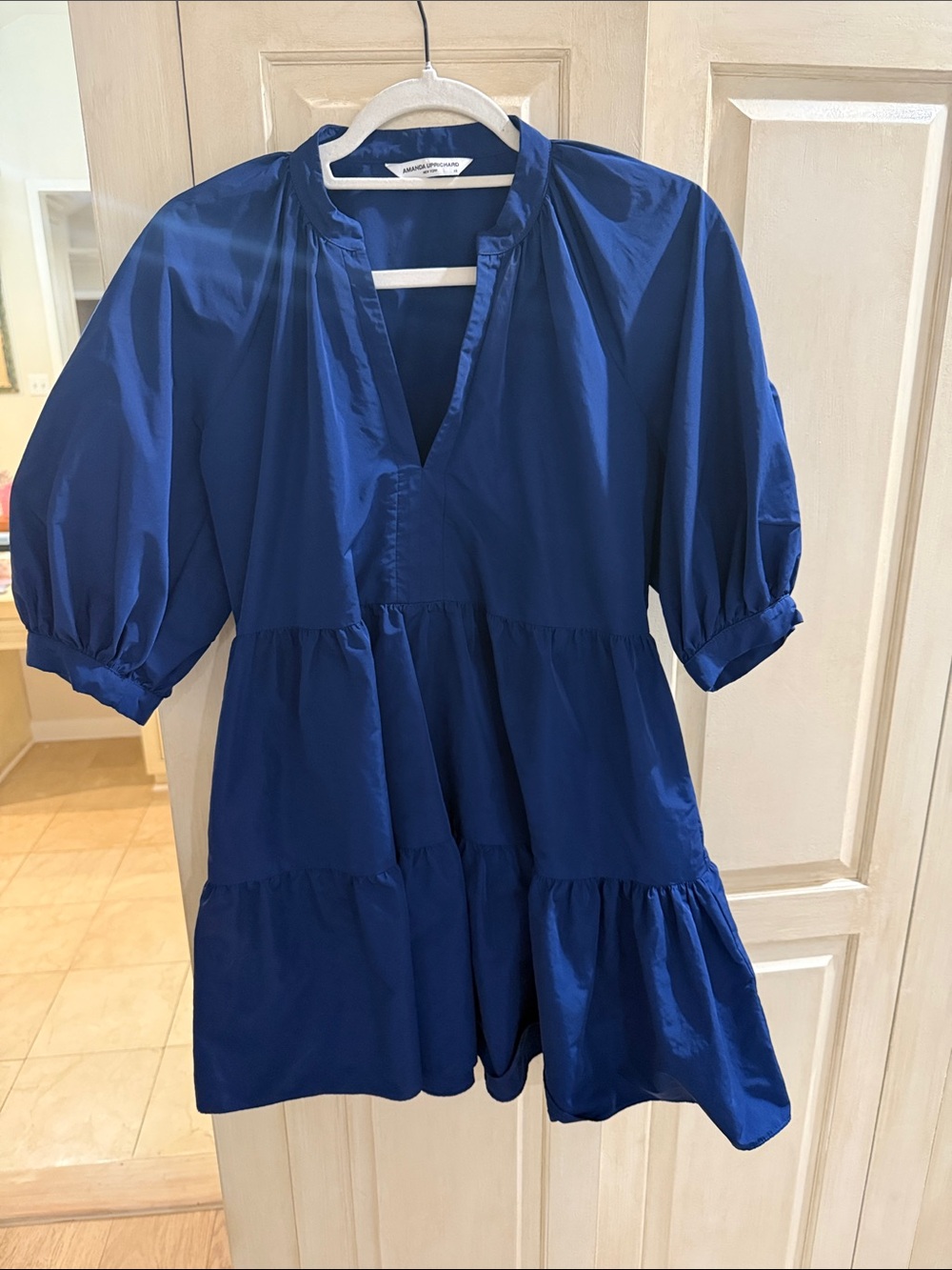 Amanda Uprichard Royal Blue Mini Dress
